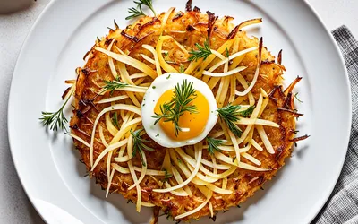 Recette facile et rapide de Röstis de pommes de terre dorés et croustillants
