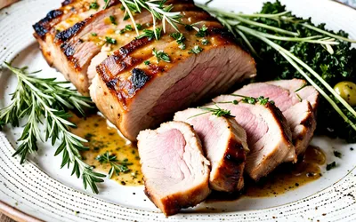 Rôti de porc à la moutarde de Dijon : recette facile et savoureuse