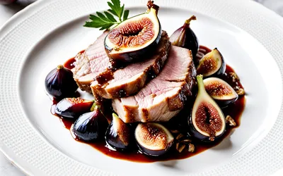 Rôti de porc aux figues et sauce au porto blanc : recette gourmande et raffinée