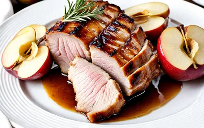 Rôti de porc aux pommes fondantes : recette savoureuse et facile