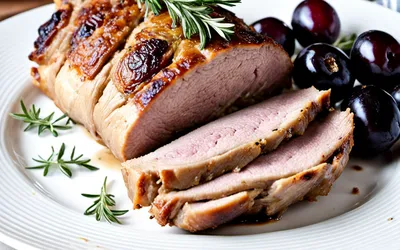 Rôti de porc farci aux pruneaux : recette gourmande et facile