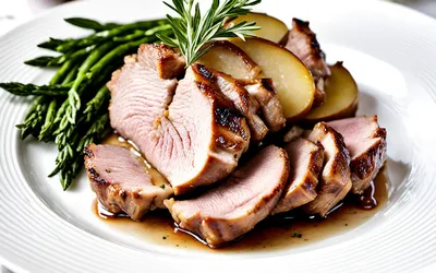 Rôti de Porc au Boursin et Poires : Recette Facile et Gourmande