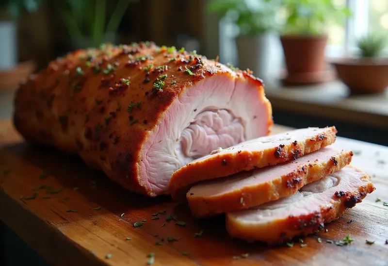 Rôti de porc fondant au saindoux : recette traditionnelle et savoureuse