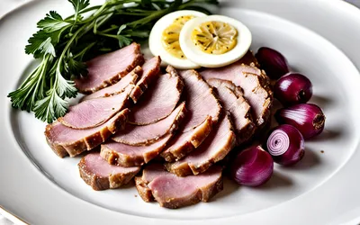 Rôti de porc froid charcutière : recette facile et gourmande