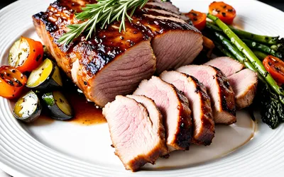 Rôti de porc laqué au miel : recette savoureuse et facile à réaliser
