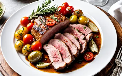 Rôti de veau à l'italienne savoureux et facile - recette traditionnelle