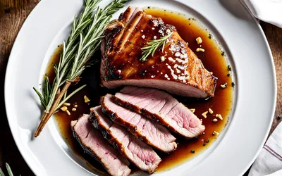 Rôti de veau au miel fondant et parfumé - recette facile et rapide