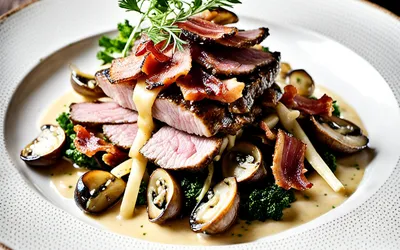 Rôti de veau Orloff aux champignons : recette gourmande et facile