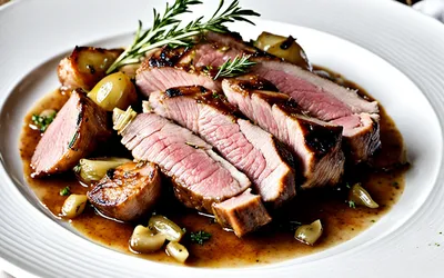 Rôti de veau tendre en sauce onctueuse - recette facile et gourmande