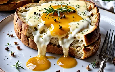 Rôtie au Maroilles Fondante et Gourmande : recette facile et rapide