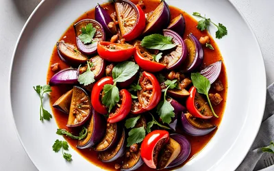 Recette facile de Rougail Bringelle : aubergines épicées à la réunionnaise