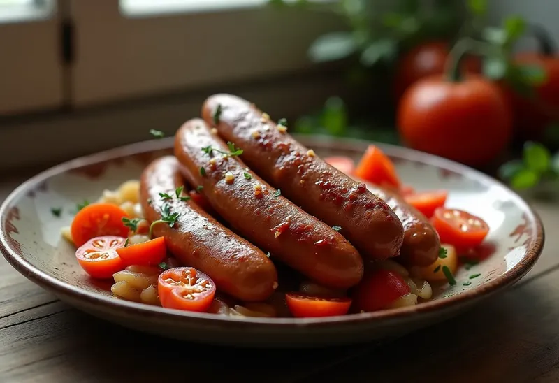 Rougail Saucisse Réunionnais : Recette Authentique et Savoureuse