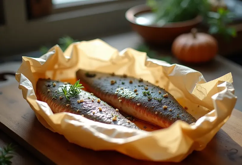 Rougets farcis en papillote : recette savoureuse et légère