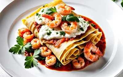 Roulé de lasagnes aux crevettes : recette gourmande et facile
