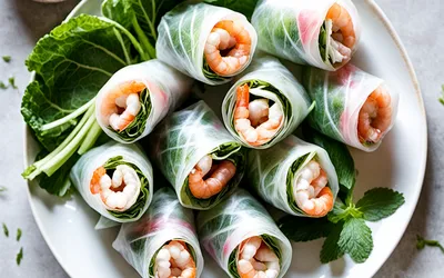 Rouleaux de printemps rapides et frais : recette facile et légère
