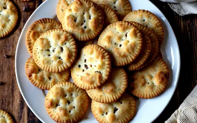 Recette facile de sablés au fromage croustillants pour apéritif