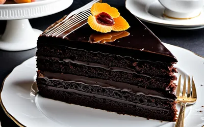 Photo de Recette Sachertorte au Toblerone Noir : Gâteau au Chocolat Fondant et Gourmand