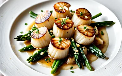 Recette facile de Saint-Jacques au whisky et crème légère