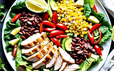 Salade Cajun Épicée et Gourmande - Recette Facile et Rapide
