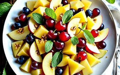 Salade de fruits gourmande pour la Saint-Nicolas - Recette facile et rapide