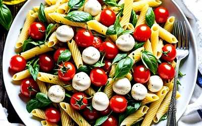 Salade de pâtes estivale gourmande facile et rapide