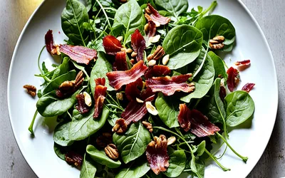 Salade de Pissenlits aux Lardons et Noix : Recette Facile et Savoureuse