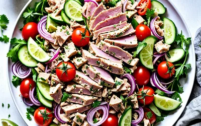 Salade de thon mauricienne : recette fraîche et facile à réaliser