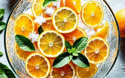 Salade d'oranges marocaine fraîche et parfumée - Recette facile et rapide