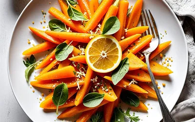 Recette facile et fraîche de salade de carottes râpées à l'orange