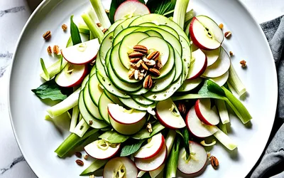 Photo de Salade fraîche de poireaux à la normande : recette facile et rapide