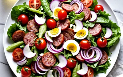 Salade fraîcheur au cervelas : recette simple et gourmande