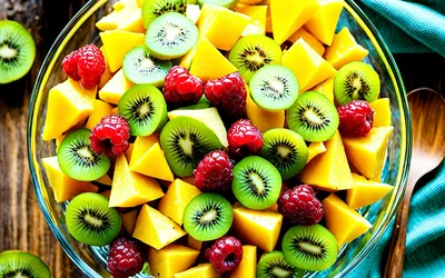 Recette facile de salade de fruits tropicaux fraîche et vitaminée