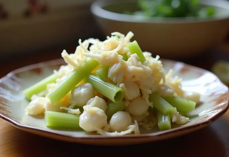 Salade fraîcheur de céleri au surimi