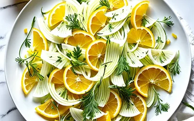 Recette facile de salade de fenouil aux agrumes, fraîche et légère