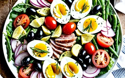 Recette Authentique de Salade Niçoise - Facile et Rapide