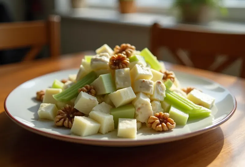 Salade Waldorf Classique : Recette Fraîche et Gourmande