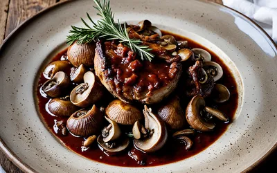 Photo de Recette traditionnelle de Salmis de faisan à l'ancienne - Plat mijoté raffiné