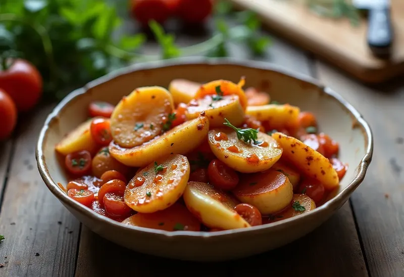Salsifis sautés à la sauce tomate maison : recette savoureuse et facile