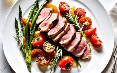 Recette facile de saltimbocca de veau aux légumes sautés