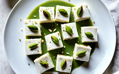 Image de la recette Sandesh indien au fromage frais, douceur traditionnelle bengalie