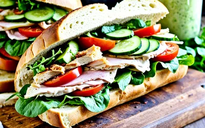 Sandwich frais et gourmand parfait pour l'été - Recette facile et rapide