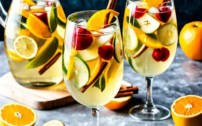Recette facile de sangria au vin blanc maison, fraîche et fruitée