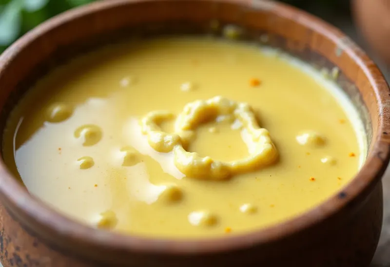 Sauce blanche au curry onctueuse et parfumée