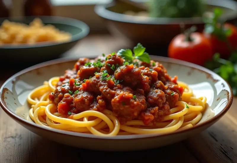 Sauce Bolognaise au Curry : Recette Savoureuse et Épicée pour Pâtes