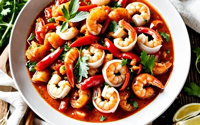 Sauce créole aux crevettes : recette facile et épicée