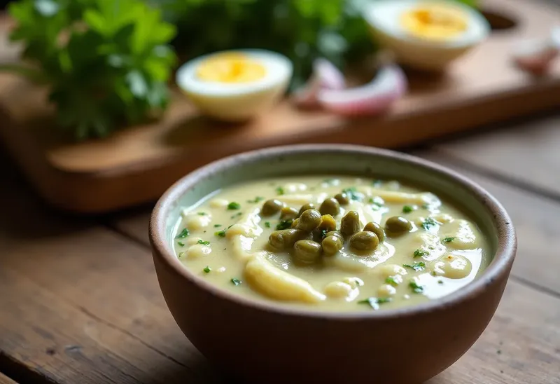 Sauce gribiche maison facile et savoureuse