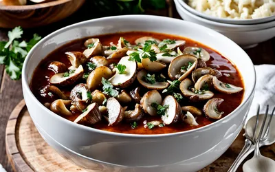 Recette facile de sauce Madère aux champignons, onctueuse et savoureuse