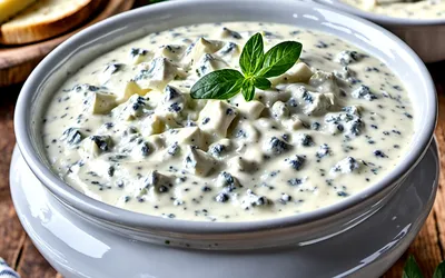 Recette facile de sauce au Bleu d'Auvergne onctueuse et savoureuse