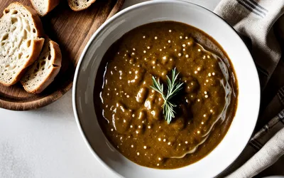 Sauce au pain d'épices onctueuse et facile à préparer
