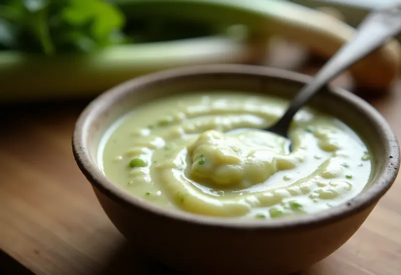 Sauce onctueuse aux poireaux façon chef